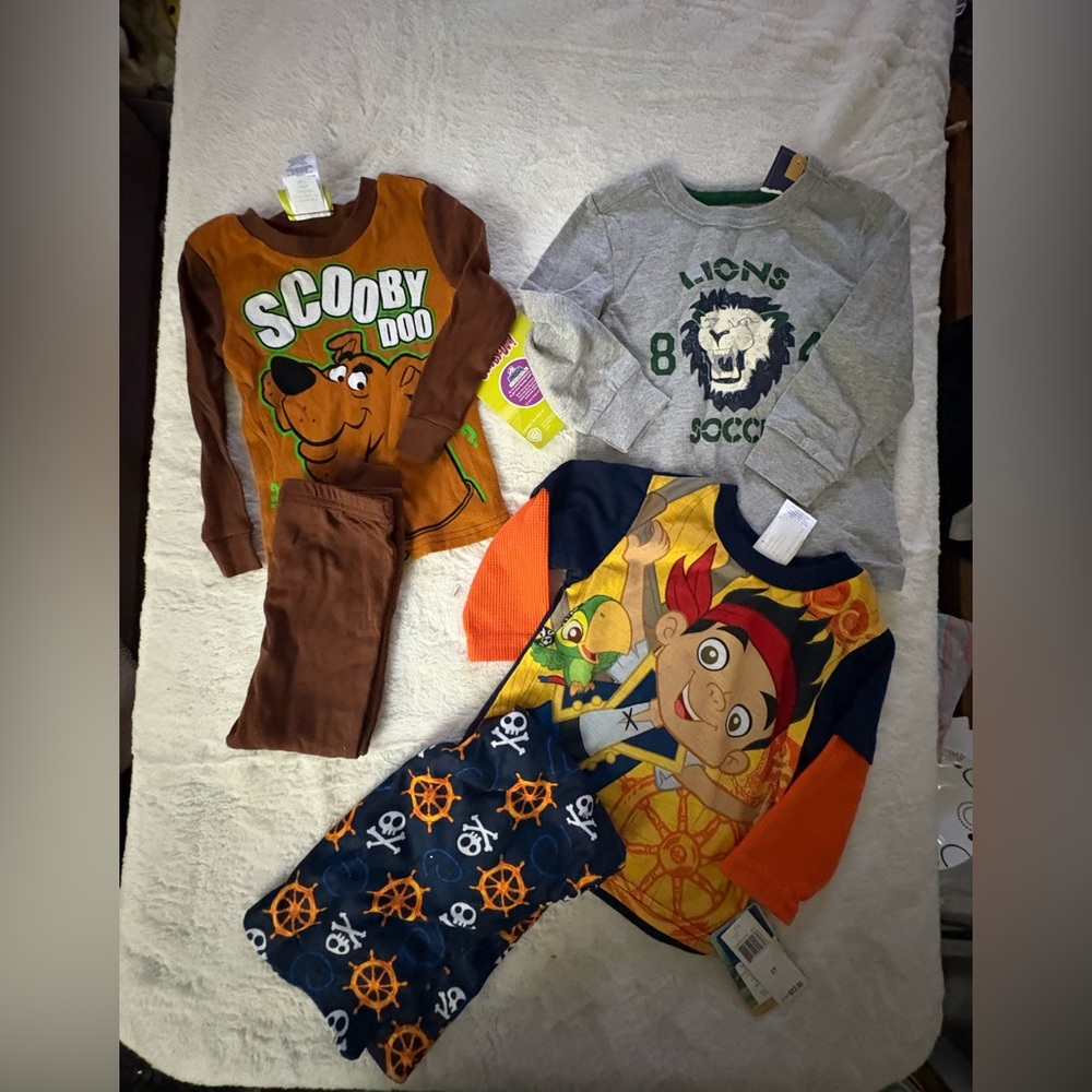 WINTER SALE ** Multiples Kids Matching Sets - Brown, Gray, Blue